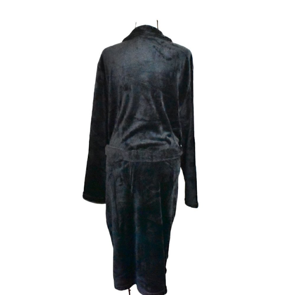 Perry Ellis Portfolio Soft Plush Velour Robe Size OS - Picture 3 of 13